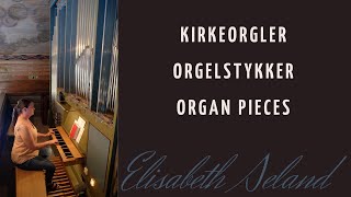 Valle church organ Lindesnes  Organ pedal solo [upl. by Bornie]