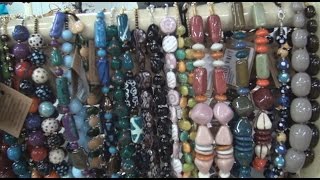 Kazuri Bead and Pottery Factory Nairobi Kenia Africa [upl. by Hoy]