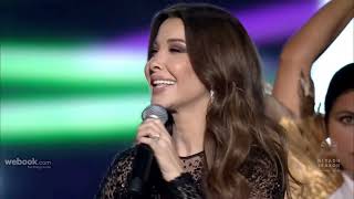 Nancy Ajram  New Year full performance Riyadh  20232024 [upl. by Gnauq173]