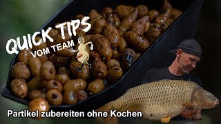 Quick Tips vom Team  Partikel zubereiten ohne Kochen [upl. by Anilegnave633]