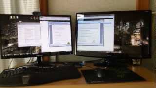 23 Inch Montior vs 24 Inch Monitor  Size Comparison [upl. by Rede]