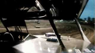 Jim Farris Fairbury Speedway Prairie Dirt Shootout Heat Race 83112 [upl. by Bred]