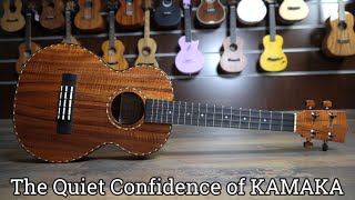 The Quiet Confidence of KAMAKA UKULELES [upl. by Adnilym]