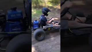 DuroMax 212 engine on thebarnbrothers go kart duromaxpower PoweredbyDuroMax [upl. by Jorie]