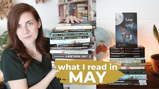 🌺 MAY READING WRAP UP 🌺 the month where I threw my TBR out the window [upl. by Arbua905]