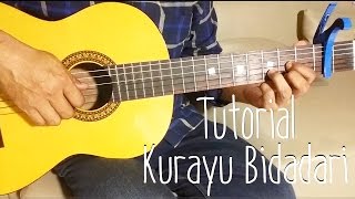 Al Ghazali  Kurayu Bidadari Tutorial Fingerstyle amp Chord Guitar  Ilham Andika [upl. by Eduard]