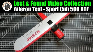 Volantex Sport Cub 500 RTF  Aileron MOD Test Flight in Manual Mode [upl. by Lew]