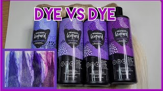 Dye VS Dye  Strawberry Leopard Purples Edition [upl. by Ahsyad]