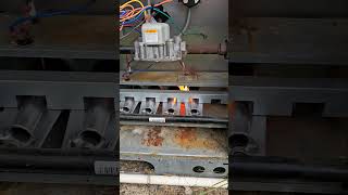 Replacing Heat Exchanger on Hvac package unit hvac hvacmaintenance [upl. by Luigino]