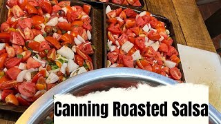 Canning Roasted Salsa [upl. by Sileas]