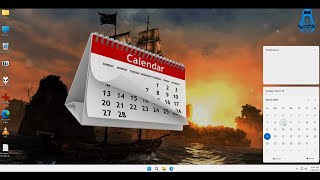 How to enable the taskbar calendar in Windows 11 LiteSasNet Optional Tweaks windows11 [upl. by Atteuqal]