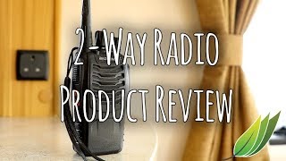 Baofeng BF888S 2way radio review [upl. by Eerahs]