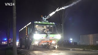 06022023  VN24  Brand eskaliert  Feuerwehr Werl lässt Firma komplett niederbrennen [upl. by Tarfe770]