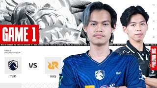 TEAM LIQUID ID vs RRQ HOSHI  Regular Season Week 9 Day 2  Game 1  MPLIDS14 [upl. by Atsirak]