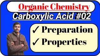 Carboxylic acid amp Their Derivatives 02 Organic chemistry of Bsc 2nd year [upl. by Eresed]