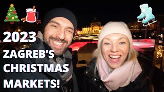 The ULTIMATE guide to ADVENT in ZAGREB Croatia Christmas Market highlights [upl. by Pinchas633]