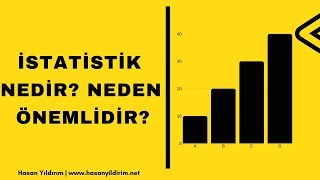 İstatistik Nedir Neden Önemlidir [upl. by Kceb934]