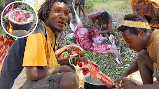 The Remarkable Life Of The Hadzabe Tribe  HuntingCooking And Surviving In The Wild [upl. by Adebayo]