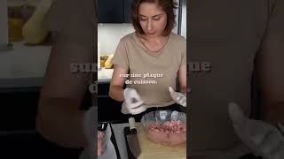 Recette Boulette de poulet au gingembre [upl. by Ellenad]