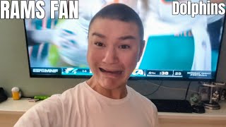 Rams Fan Reacts to loss vs Dolphins NFL Week 10 [upl. by Sello]