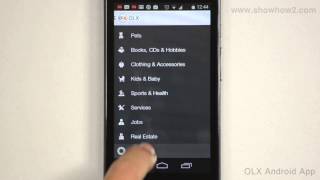 OLX Android App  How To Change Your Location [upl. by Warford]