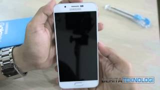 Unboxing Samsung Galaxy A8 Indonesia [upl. by Hayimas]