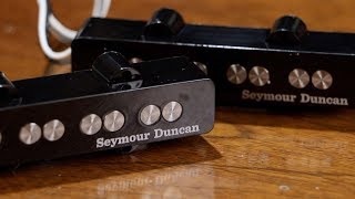 Seymour Duncan Jazz Bass Pickup Comparison [upl. by Musette131]