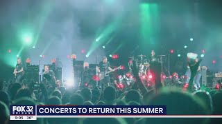 Concerts returning to Chicago this summer [upl. by Ladnar]