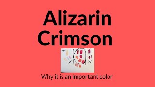 Watercolor Alizarin Crimson [upl. by Panthea240]