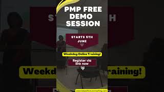 PMP FREE DEMO SESSION Link in description  KalpaTharu Consulting [upl. by Narcho]