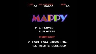 Mappy FC JPN Playthrough [upl. by Vanhook43]