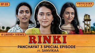 Sanvikaa on Panchayat Auditions Name Change Jeetu amp Self Doubt  Panchayat 3 Special Podcast EP03 [upl. by Lednyc46]