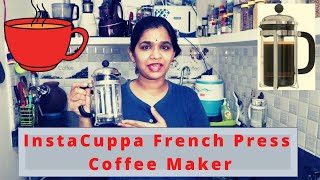 InstaCuppa French Press Coffee Maker I Best French Press Coffee Maker in India [upl. by Cassaundra]