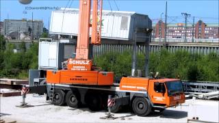 Montage einer mobilen Betonmischanlage  Soeren66 [upl. by Anirav]