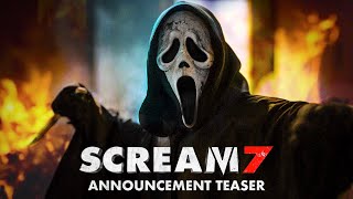 SCREAM 7  Trailer 2026  Concept [upl. by Korey]