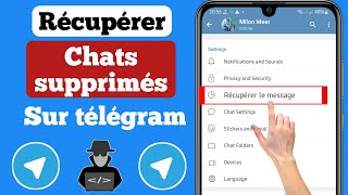 Comment récupérer des messages supprimés sur Telegram [upl. by Breanne263]