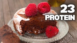 the BEST DIET DESSERT Youve ever Tried  15 Minutes Protein Lava Cake [upl. by Ralyks]