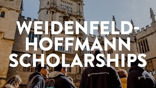 WeidenfeldHoffmann Scholarships and Leadership Programme [upl. by Ajdan256]