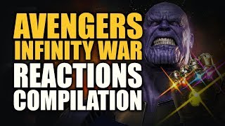 Avengers Infinity War Reactions Compilation Trailer 2 [upl. by Nohsid12]