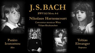 JSBach  Cantata BWV163 Mvts46  HarnoncourtEiwangerIconomouTölzer Knabenchor [upl. by Odin394]