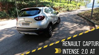 RENAULT CAPTUR INTENSE 20 AT  Comportamento e Consumo na Estrada [upl. by Rubio]