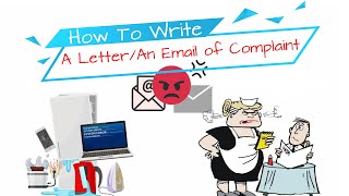 How To Write A LetterEmail of Complaint [upl. by Clabo]