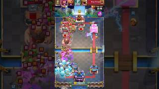 Unlimited Sparky amp Fire Spirit vs Mega Giant amp Tombstone satisfying clashroyale [upl. by Garibald13]