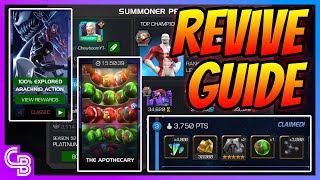 2024 Revive Farming Guide 100 per month  Marvel Contest of Champions [upl. by Nahn61]