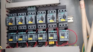 stardelta automated system control circuit contactors [upl. by Tare]