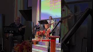 A clip of New Hope Worship Team singing My Redeemer Lives churchshorts gospelmusic worshipmusic [upl. by Kola689]