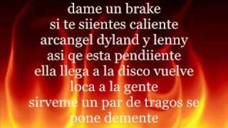 Dyland y Lenny Caliente lyrics [upl. by Kursh]