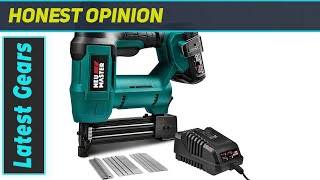 NEU MASTER Cordless Nail Gun The Ultimate Staple Gun [upl. by Aniri769]