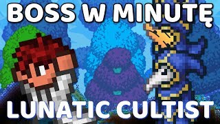 Boss w minutę  Lunatic Cultist Terraria 13 [upl. by Beller]