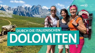 Die italienischen Dolomiten Wandern vom Pragser Wildsee zur Seiser Alm  Wunderschön  ARD Reisen [upl. by Ailuj]